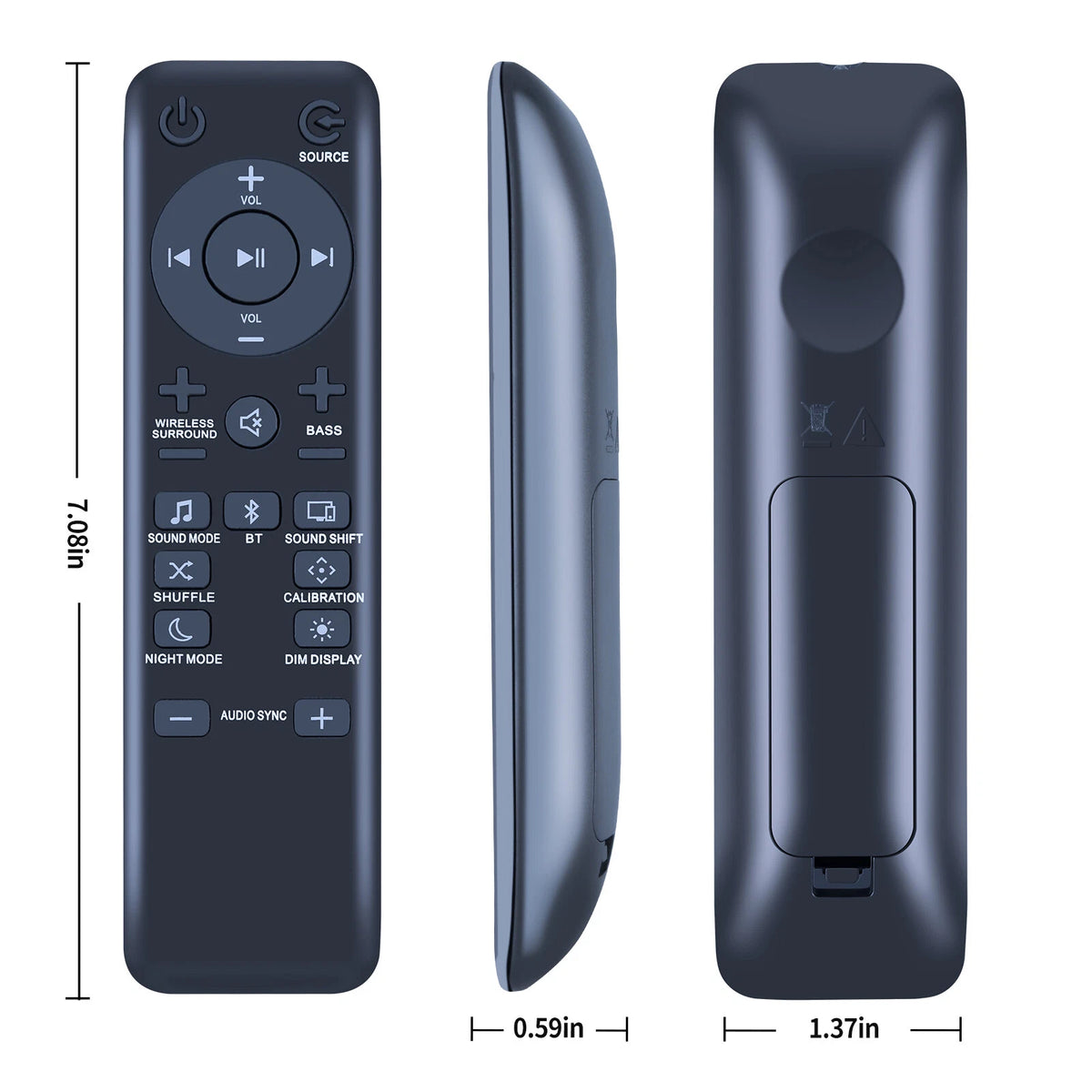 For JBL BAR 2.1/3.1/5.1 Soundbar Replacement Remote Control