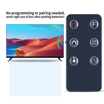Replace Remote Control For Amerlife Fireplace TV Stand Entertainment Center