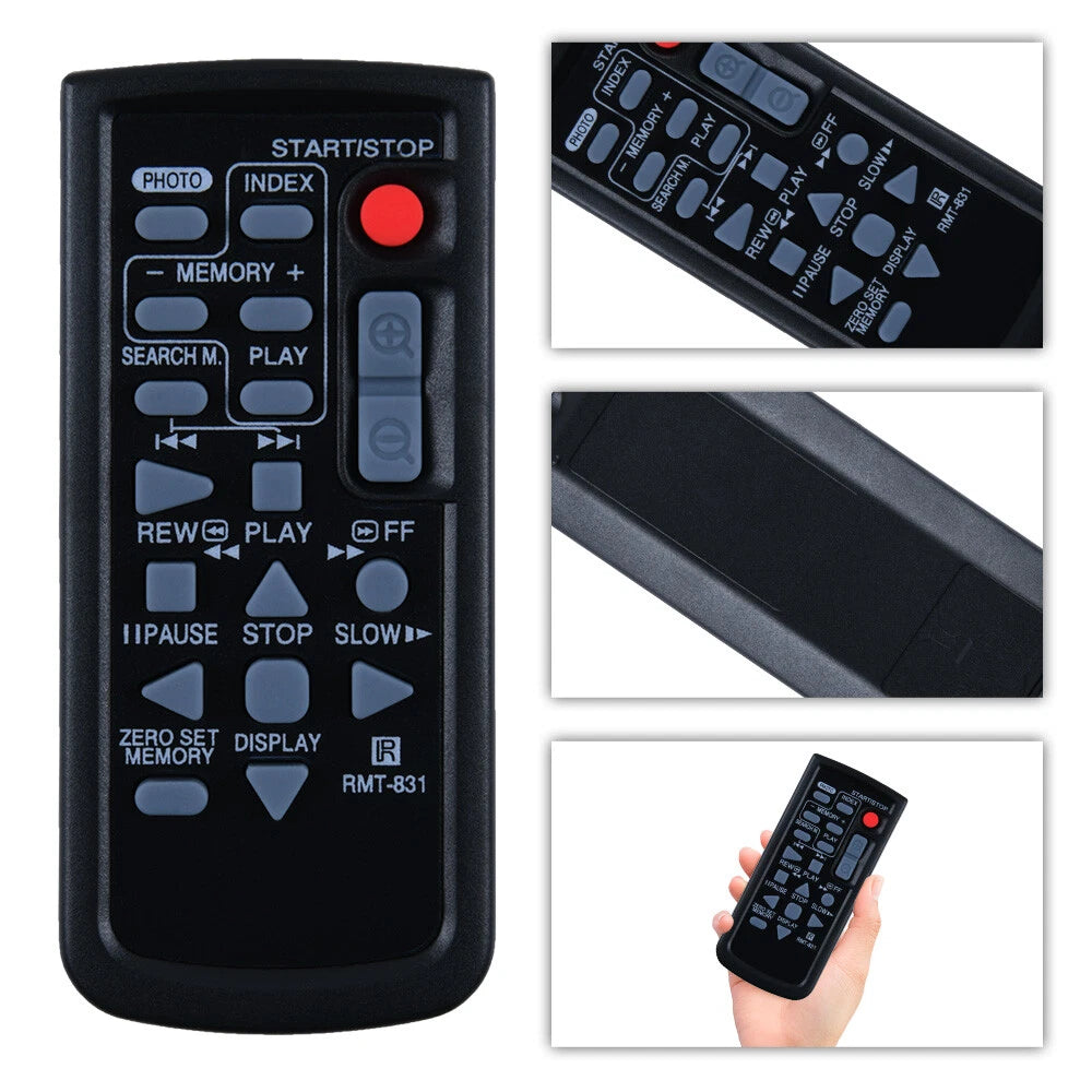 RMT-831 Remote Control For Sony Camcorder DCR-PC55 DCR-TRV480 DCR-HC65