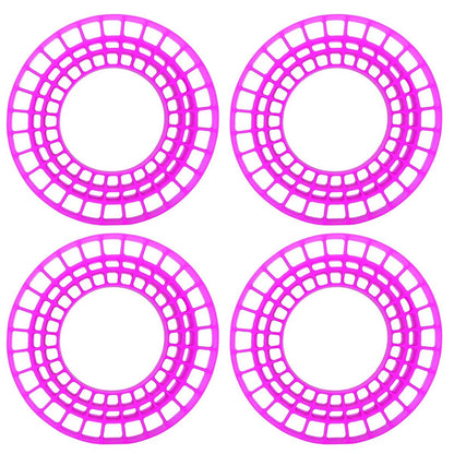 Silicone Rubber Tires Inserts for 1/10 RC Car 110-115mm 1.9" Tires 4pcs Purple z