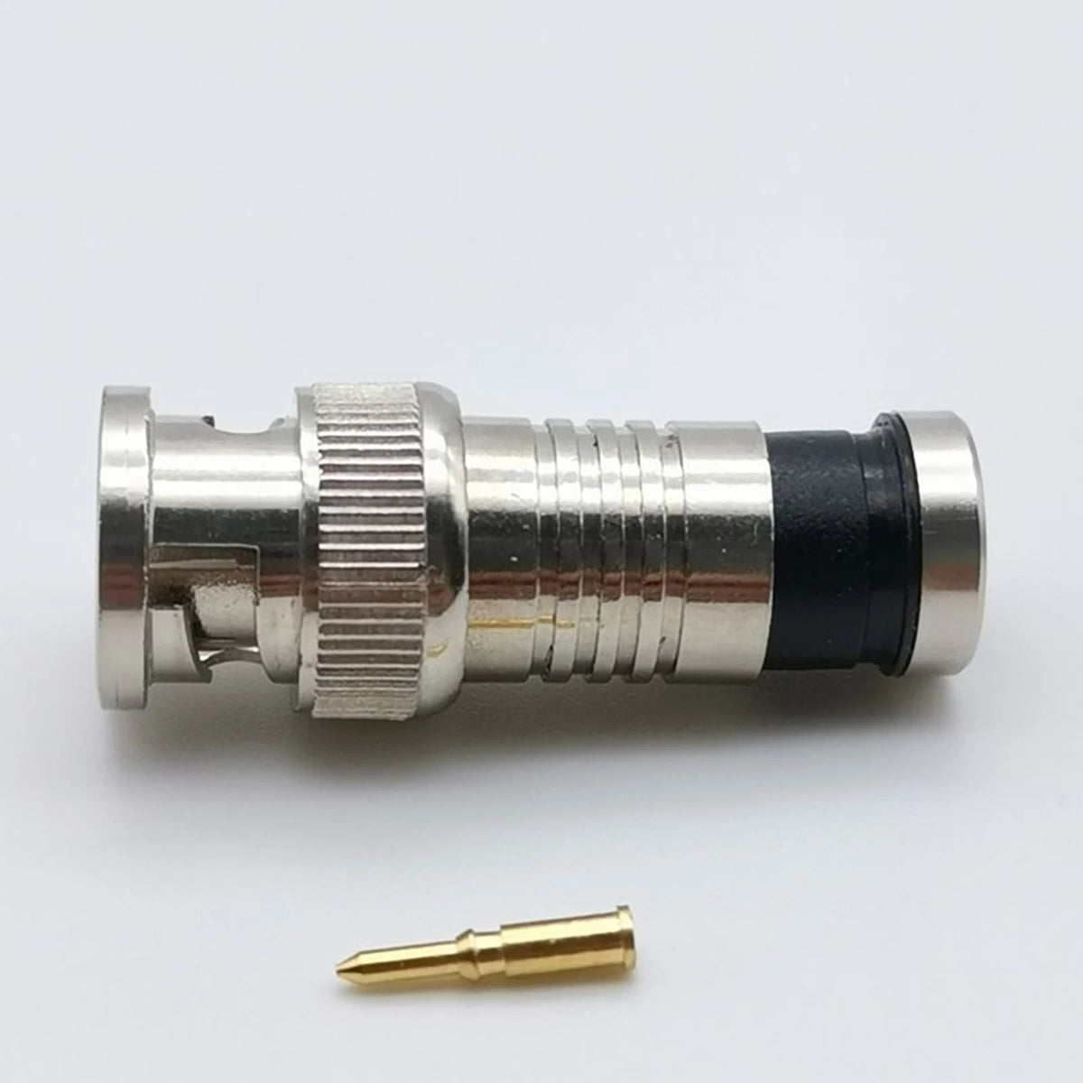 10*Premium Adapter BNC Compression Connector for CCTV Camera RG6 Coax Cables