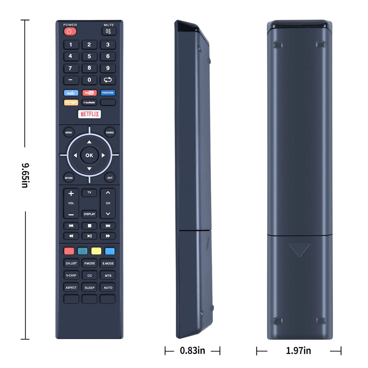 845-058-03B00 Remote Control For Westinghouse TV WD42UT4490 WD50UT4490