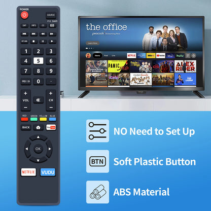 NH424UP Remote Control For Sanyo TV 50MV387Y/F7 43MV347X 55MV387Y/F7