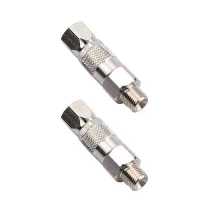 2pcs 1/4 Inch Rotating Hose Connector for Graco for Titan Airless Paint Sprayer