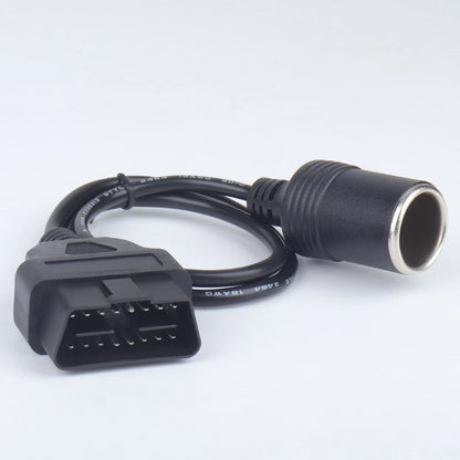 1Pc Lightweight 1 Way OBD2 Car Cigarette Wire Lighter Socket Power Adapter