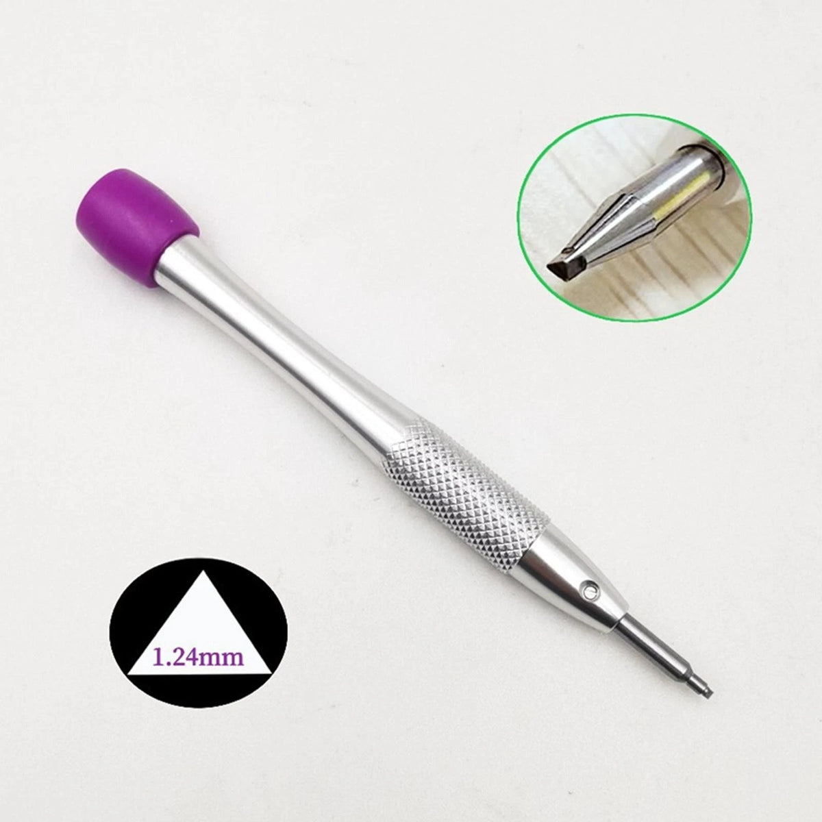 3Pc Metal Triangular Screwdrivers Set For 3235 Watch Movement Repair Tool