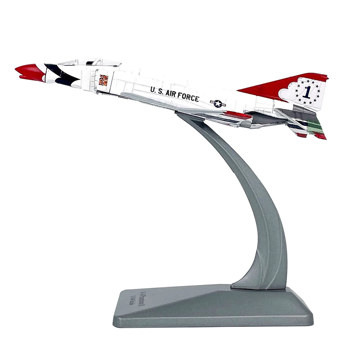 1/144 Scale Diecast Alloy US Air Force F-4 Phantom II Fighter Finished Model