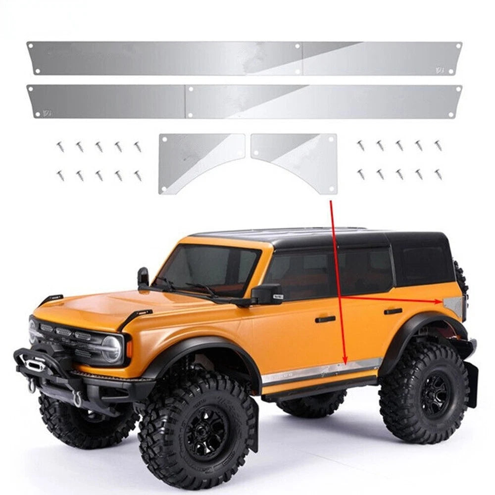 Anti-Scratch Plate Board Spare Parts for TRAXXAS TRX4 Bronco 2021 1/10 RC Car