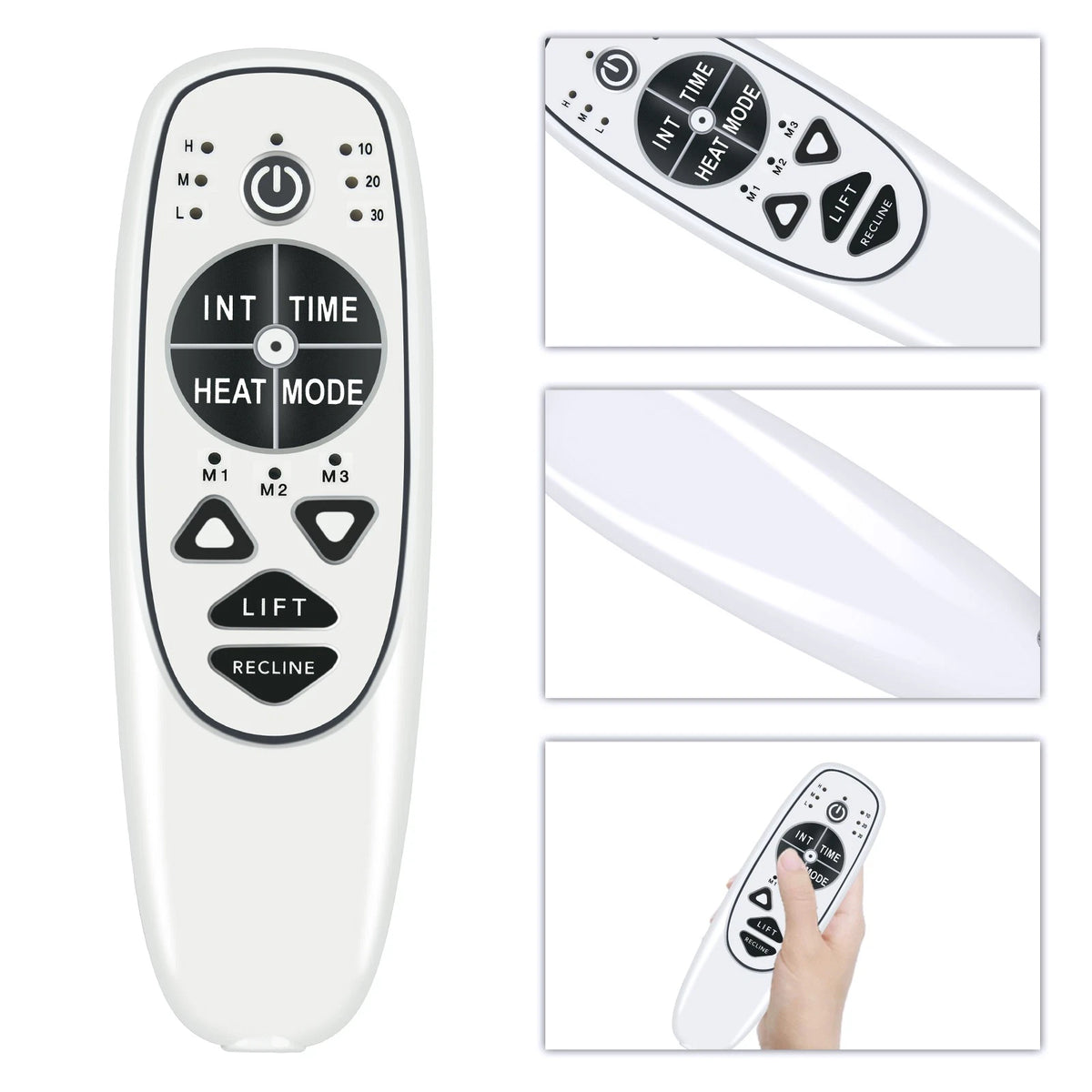5 Pin Female Plug DN-34A 9 Button Recliner Remote Controller for Heat Vibration