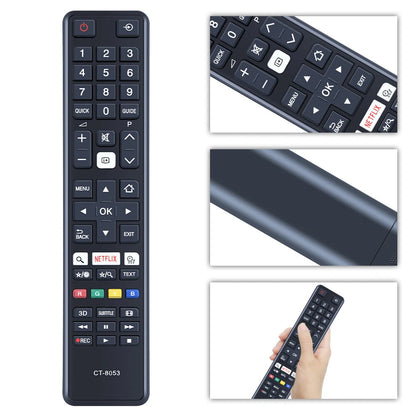CT-8053 Remote Control For Toshiba TV 48U7653DB 55U7653DB 40U7653DB