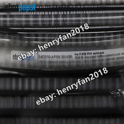 Ebmpapst S4D350-AP08-30/A06 Axial Fan 230/400V 50/60Hz 0.33/0.34A Cooling Fan