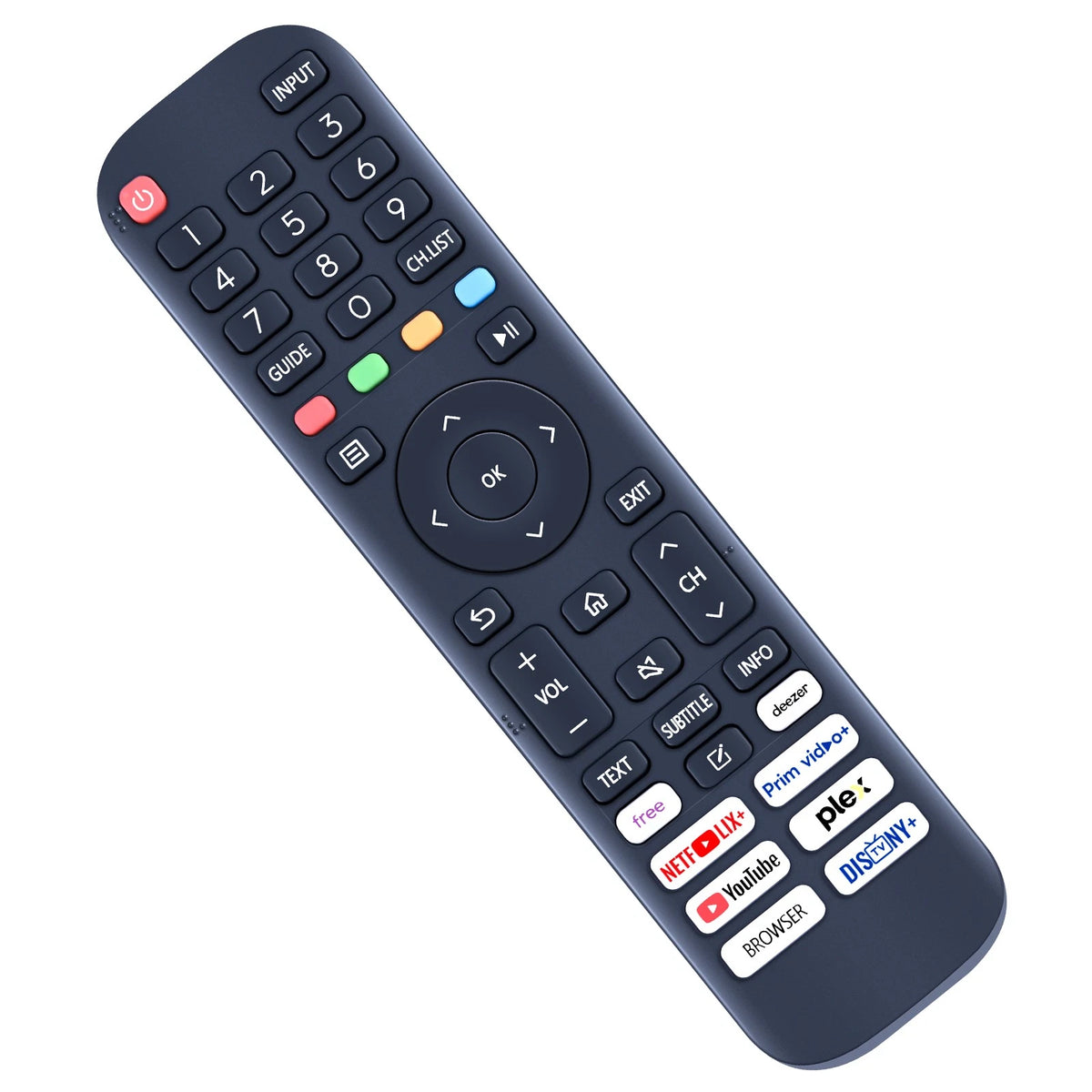 Replace Remote Control For RCA VRS32HQ1 Smart TV 32 Inch (80 cm) HDLED TV
