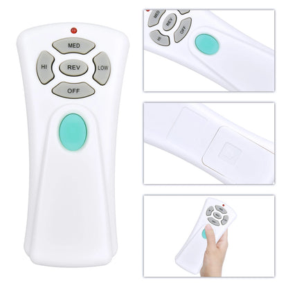 For Hampton Bay Ceiling Fan CHQ7080T UC7080T Remote Control