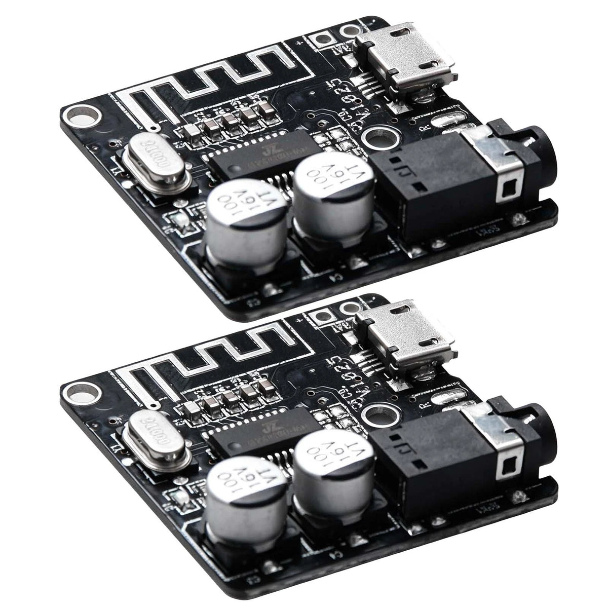 2 Piece Plastic Micro USB 5V Power Supply Bluetooth 5.0 Amplifier Module