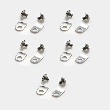 10 Sets Casing Clamps Tab & Screw For Watch Movement ETA 2824 2834 2846 2836