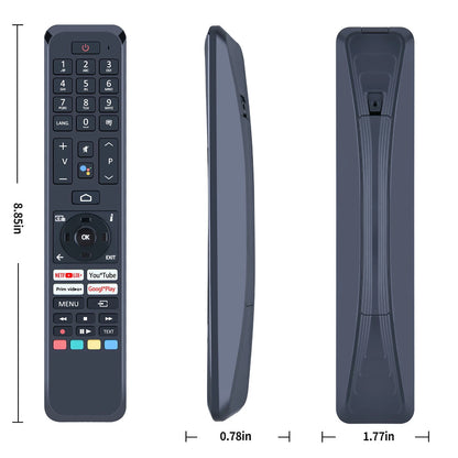 Replacement Remote Control For JVC LT-70VAQ7255 Android TV