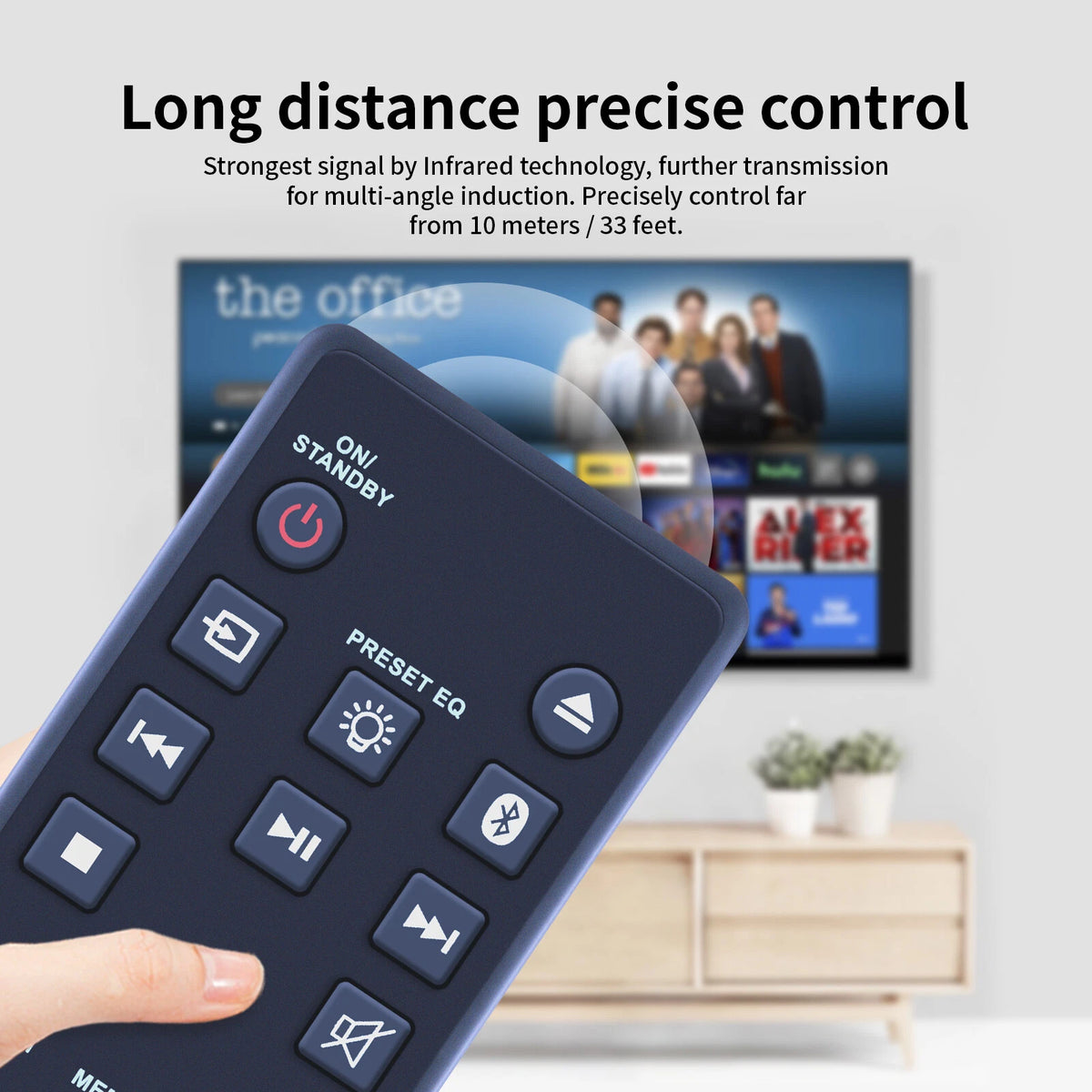 Remote Control For Blackweb BWA17AA005 CD Player Stereo Audio System
