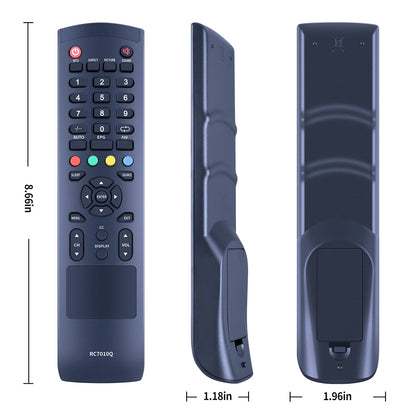 RC7010Q Remote Control For Quasar LED TV SQ3202 SQ5002 SQ5003 Q32HST1 SQ240W