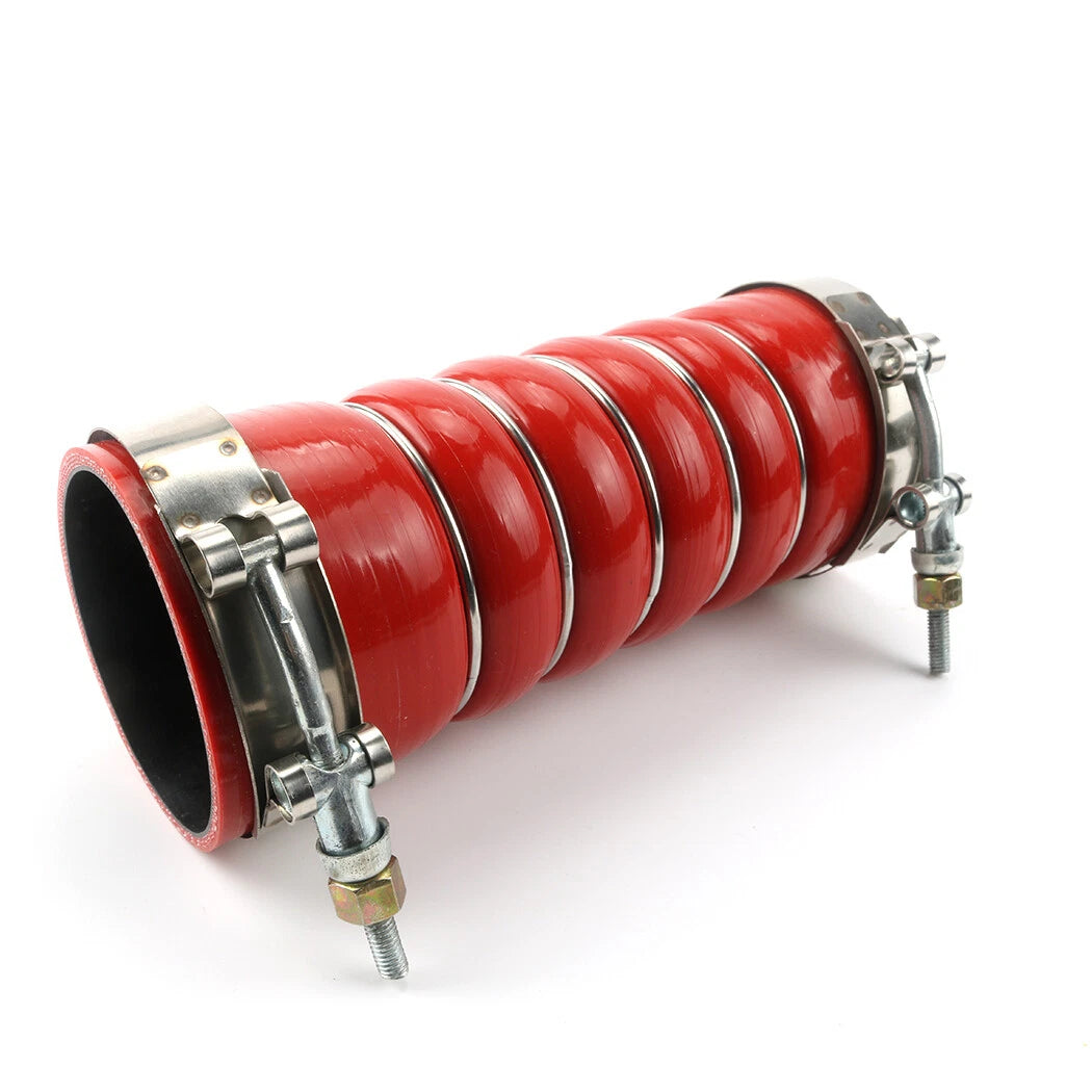 Cummins Exhaust Outlet Silicone Hose W/ Clamps Replaces OEM # 3684238