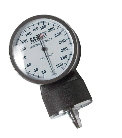 Graham-Field Replacement Aneroid Manometer White Faceplate + Black Housing