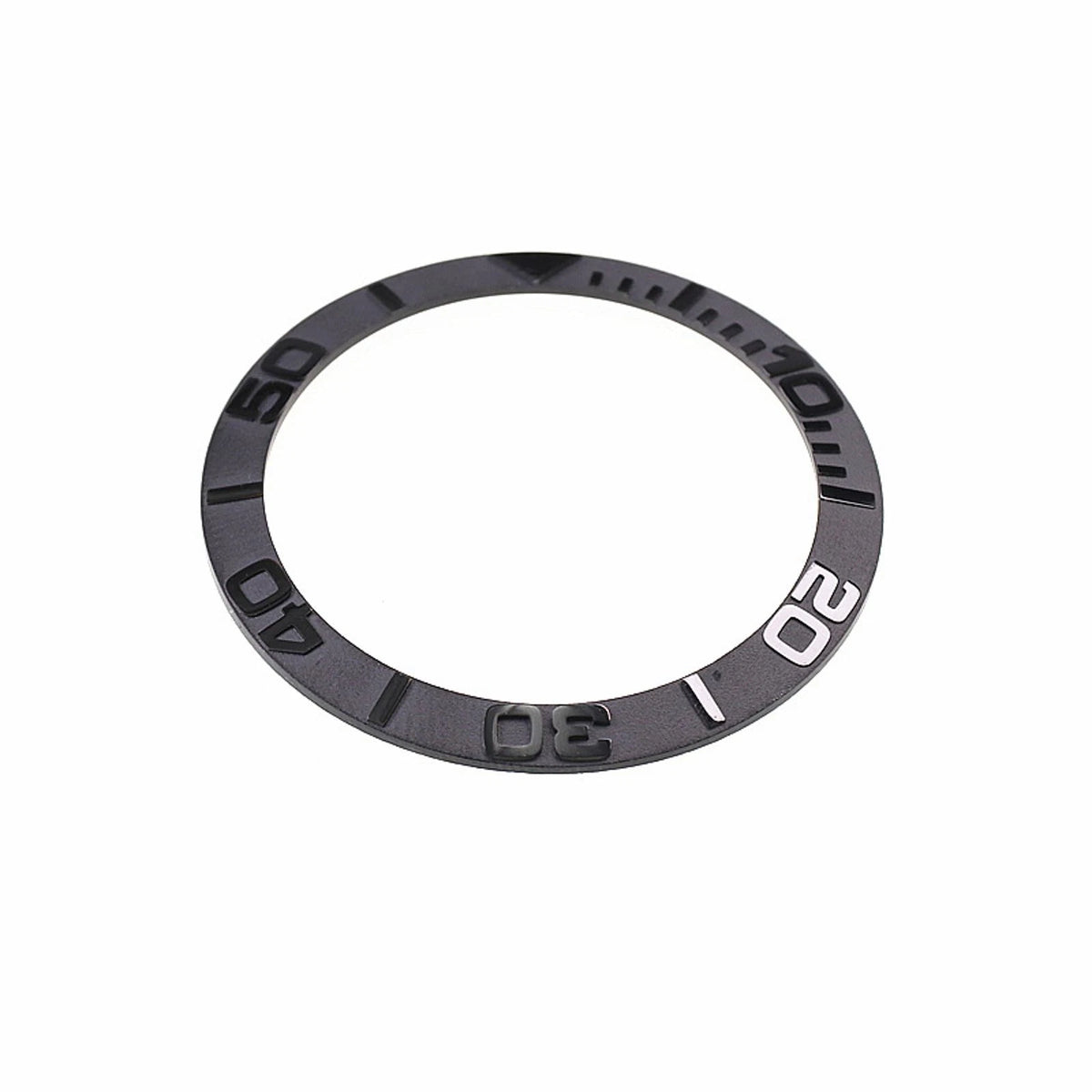 38mm Ceramic Watch Bezel Black For Seiko Yacht-Master Diver SKX007/009/011 vq