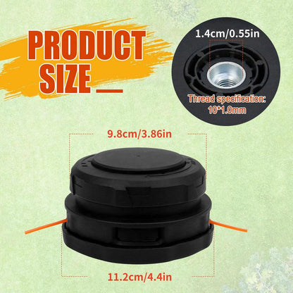 Trimmer Head For EGO 15-Inch String Trimmer ST1502XY Fit 0.080" Line Size