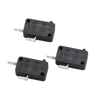 3x Microwave Oven Door Switch for Microwave 16A 125/250V(Normally O&C)
