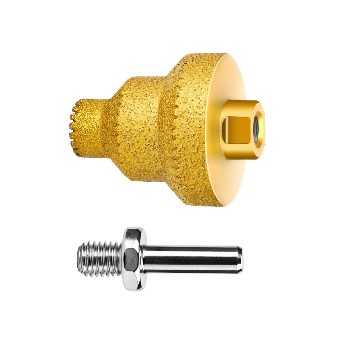 Gold Diamond Coated Step Drill 20/35/50mm for Quartzite Microcrystalline Stone