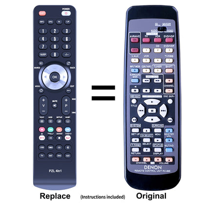 RC-896 Remote Control For Denon AV Receiver AVR682 AVR1403 AVR483 AVR1602