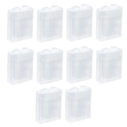 10Pcs Clear Battery Protective Storage Box Carrying Case For GoPro Hero 10 9