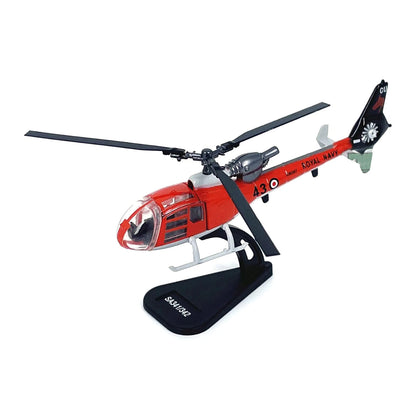 1:100 Diecast Alloy For Aerospatiale Gazelle SA341/342 Helicopter Model Toy