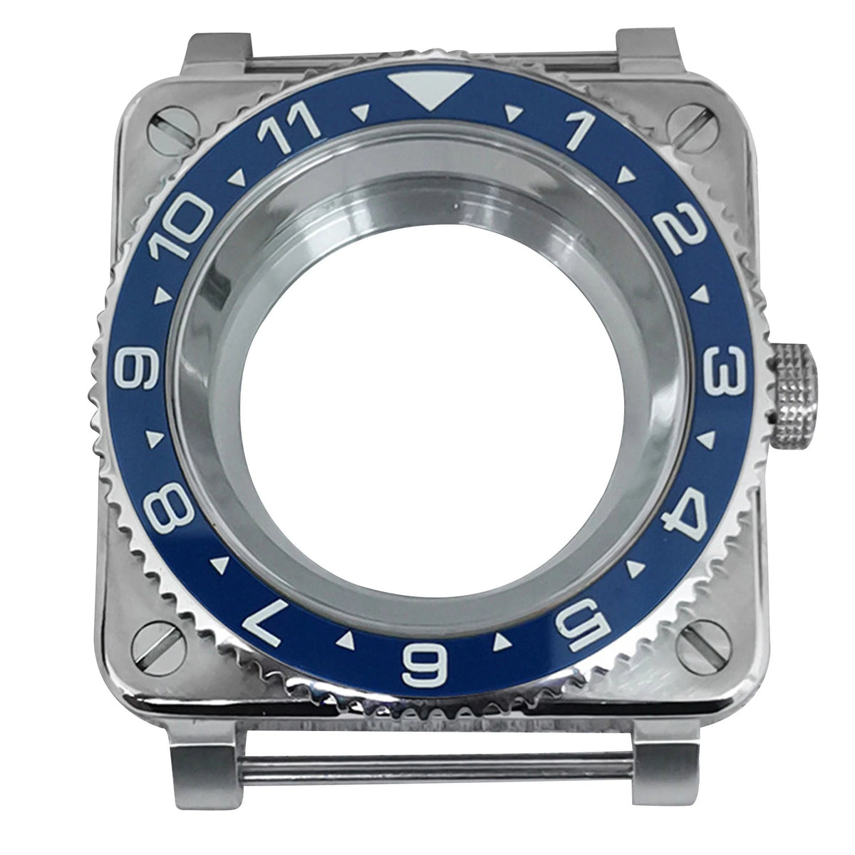 42mm Stainless Steel Watch Case For NH35/NH36/4R/7S Movement Accessories tt