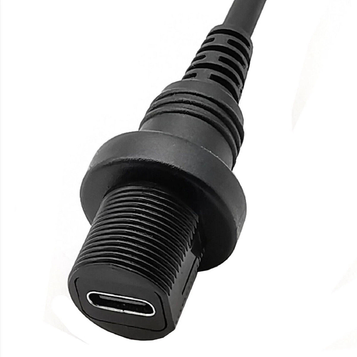 USB 3.1 Type-C Male to Female Auto Yacht Dashboard Extension Waterproof Cable u