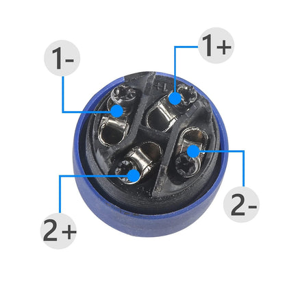 MAD OWL Speaker Plug Speakon Connector, Jacks and 4 Set, 4 Set