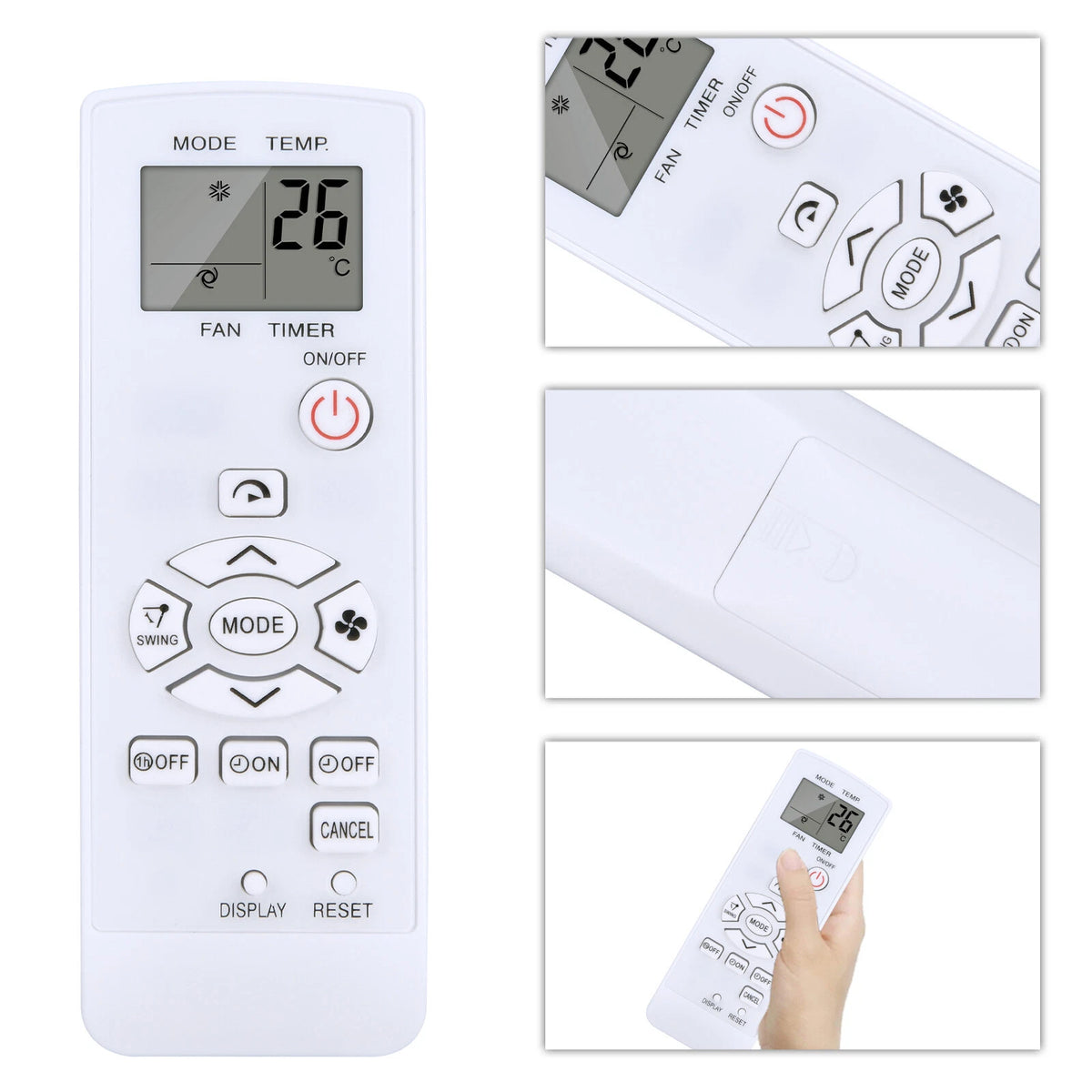 CRMC-B004JBEZ AC Remote Control For Sharp Air Conditioner