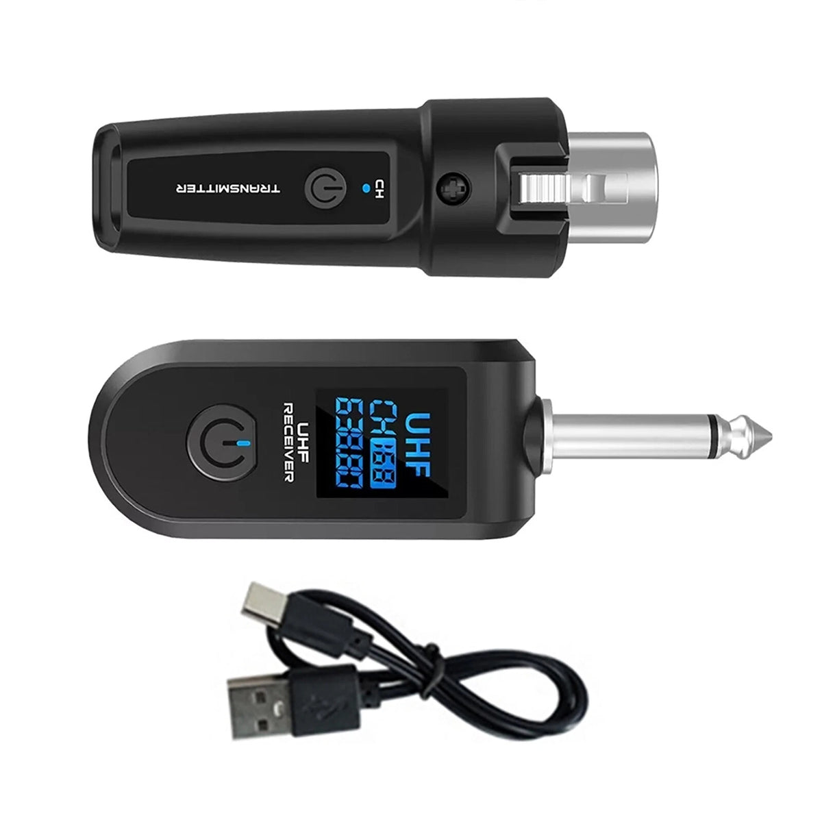1set Professional XLR Wireless Audio Transmitter&Receiver For Multiple Scenarios