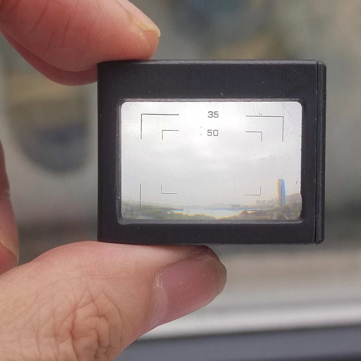 Black 28mm (35/50 Frame) Optical Viewfinder Waist Level Viewfinder For Camera