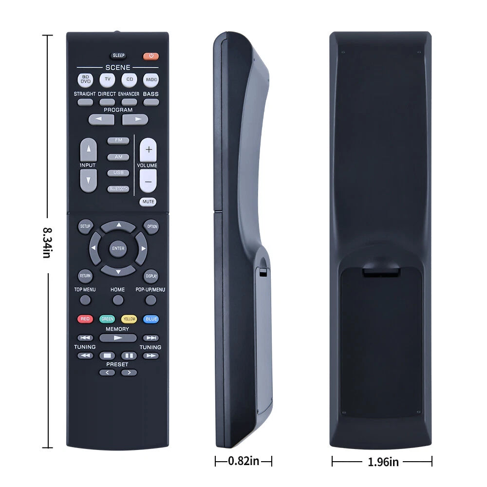 RAV561 ZZ43210 Remote Control For Yamaha AV Receiver RX-V385 HTR-3072 RXV385