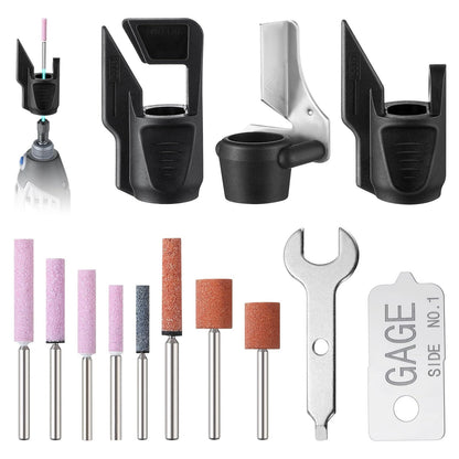 Dreyoo 13 Pieces Chainsaw Sharpening Kit, Sharpeners Tool...
