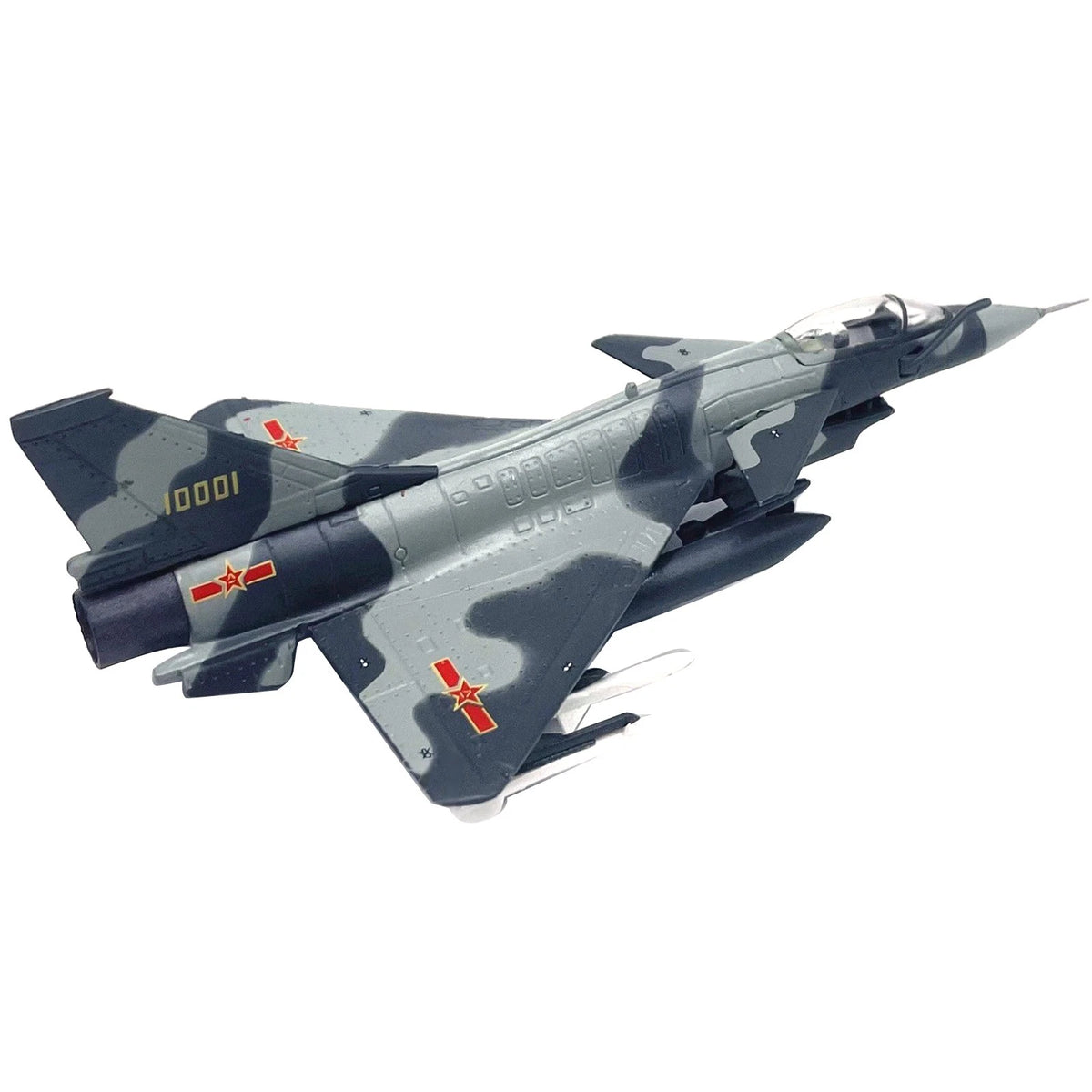 1/144 Alloy Chinese Air Force J-10 Vigorous Dragon Fighter Simulation Model