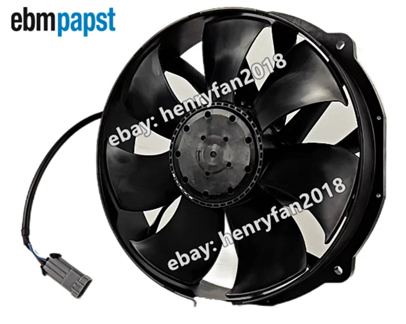 Ebmpapst Fan W3G300-QX25-33 Axial Fan 26VDC ??300mm 15.0A 400W Condenser Fan