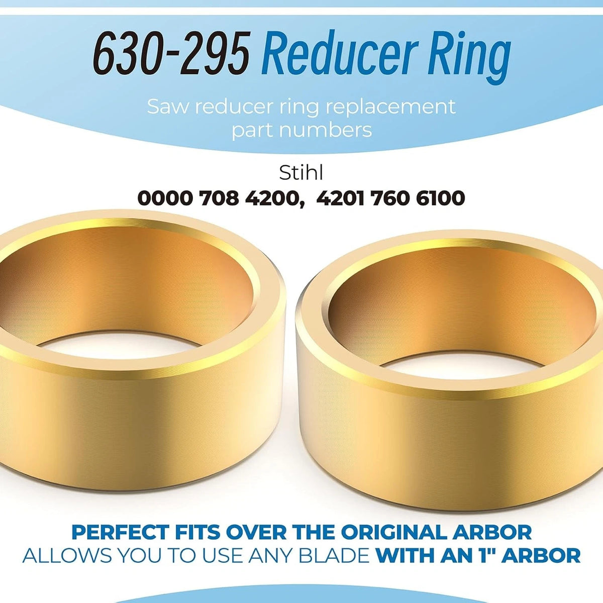 630-295 Reducer Ring Compatible with Stihl TS350, TS360, TS400, TS410,...