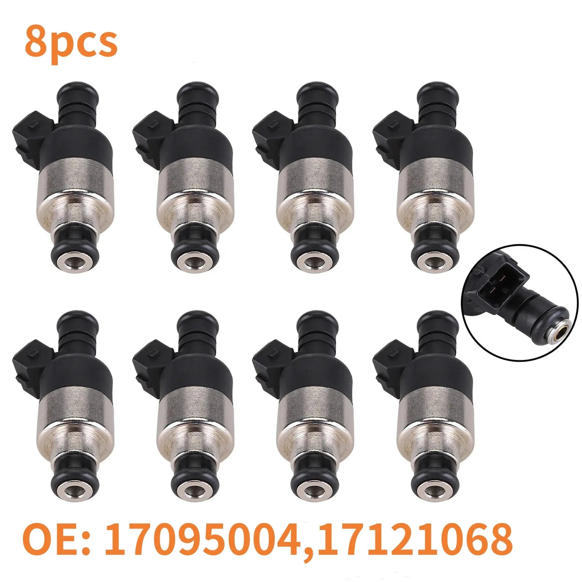 Fits For 1994-1997 Chevy Corvette Caprice 5.7L Fuel Injectors 17095004 8Pcs