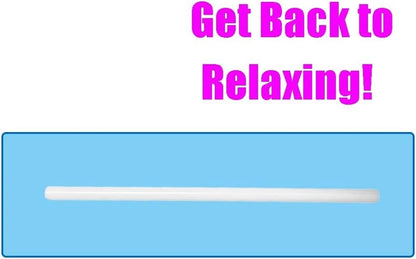 for Intex Pure Spa Hot Tub Impeller Pump Shaft Fix E90 Errors, Ceramics 2Pcs