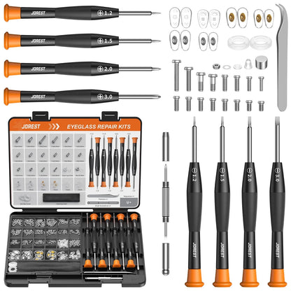 JOREST Eyeglass Repair Kit, Sunglasses/Glasses eyeglass repair kit, Colorful