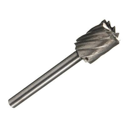 10Pack 1/8in Shank HSS Rotary Burr File Rasp Drill Bits For Wood Stone Carving