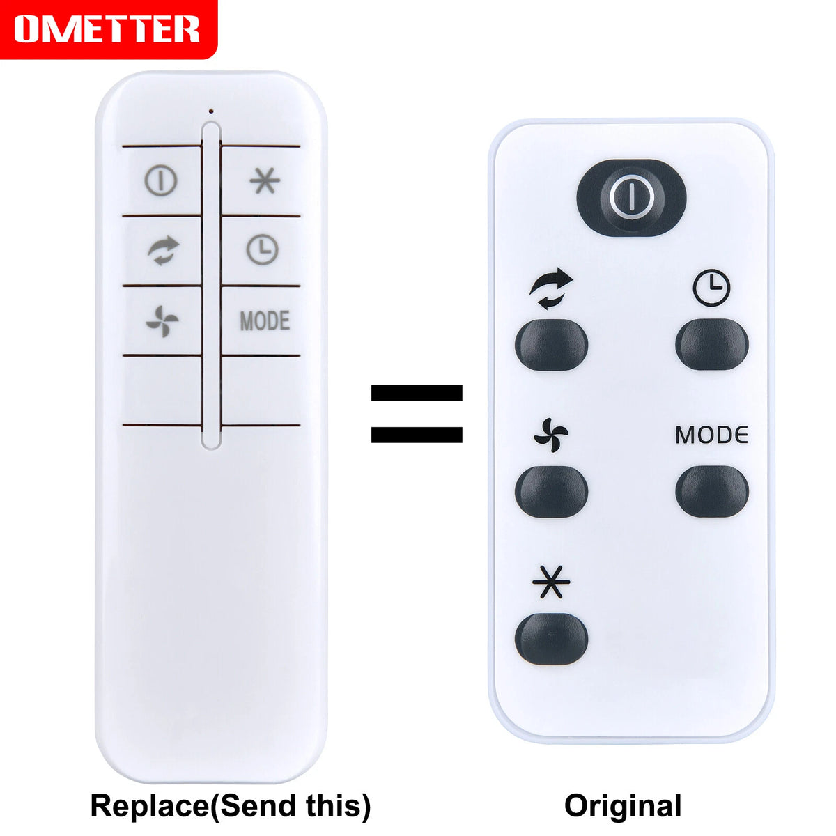 Replacement Remote Control For Delonghi EV250 EV250WH Evaporative Cooler