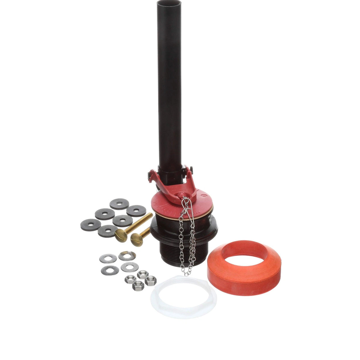 Fluidmaster 507AKP7 PerforMAX Universal High Performance 2 Inch, Black/Red