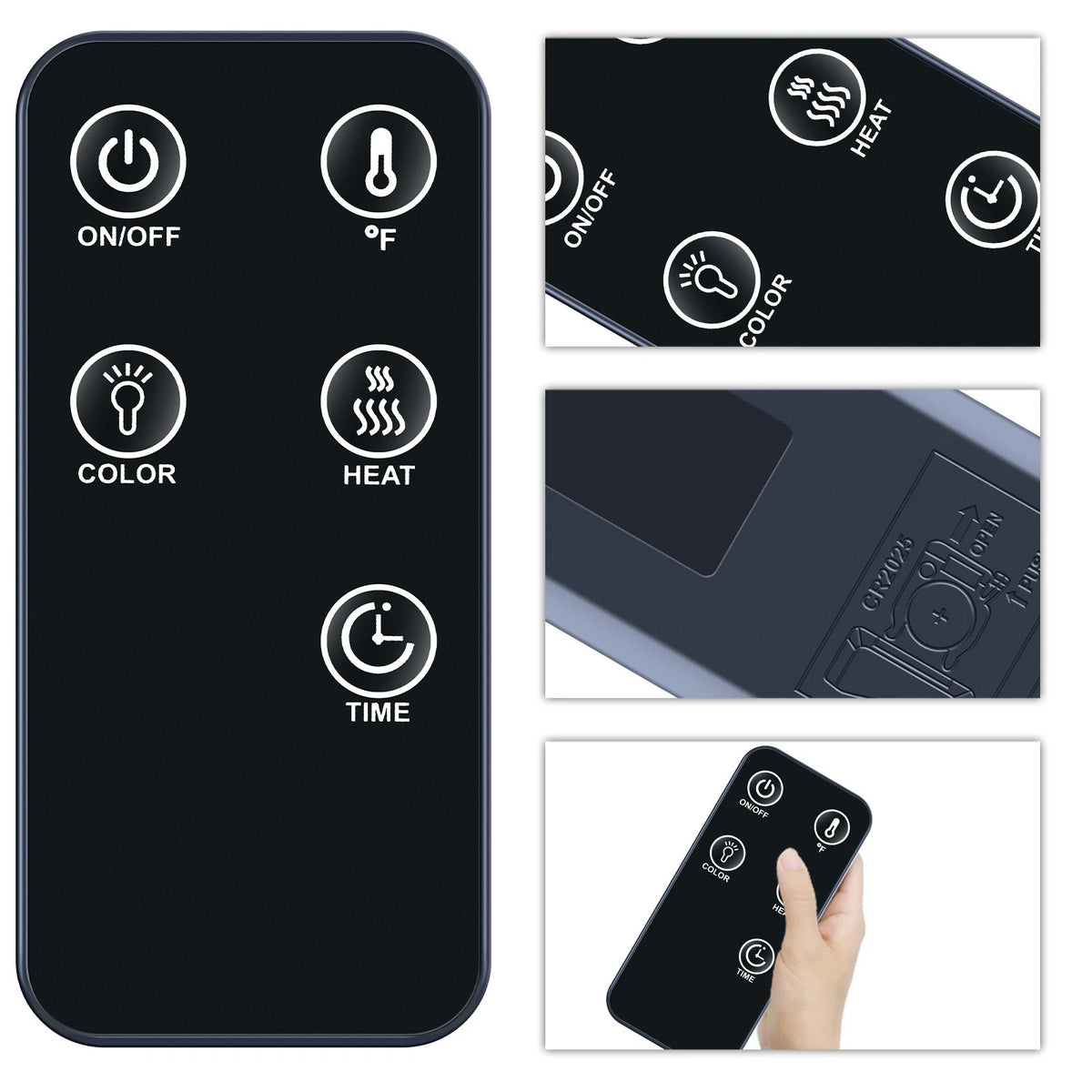 Replacement Remote Control For Titan Flame WWFRPL Fireplace