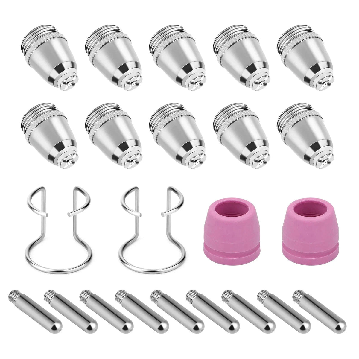 24pcs Plasma Cutter Torch Consumables Tip for CUT60SP, CUT50DP, CUT50PI